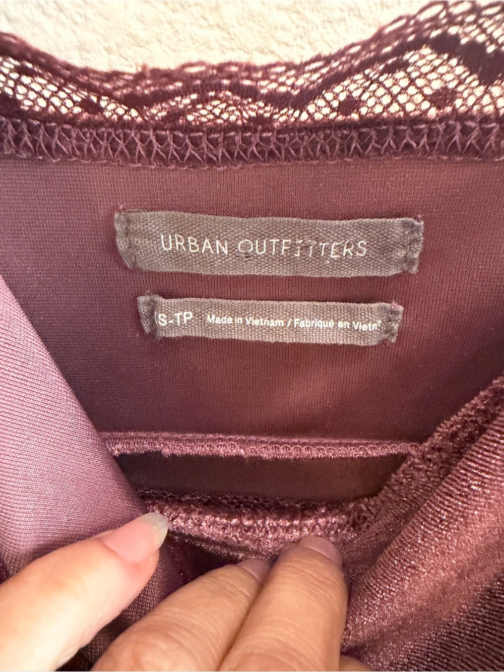 Urban Outfitters - Bernadette Velvet Slip Dress Whimsigoth Y2K - Picture 6 of 7